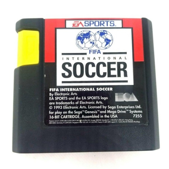FIFA International Soccer Game Sega Genesis Vintge EA Sports 1993 - Picture 1 of 8